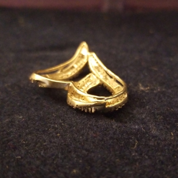 Zales CZ heart pendant - Picture 5 of 8